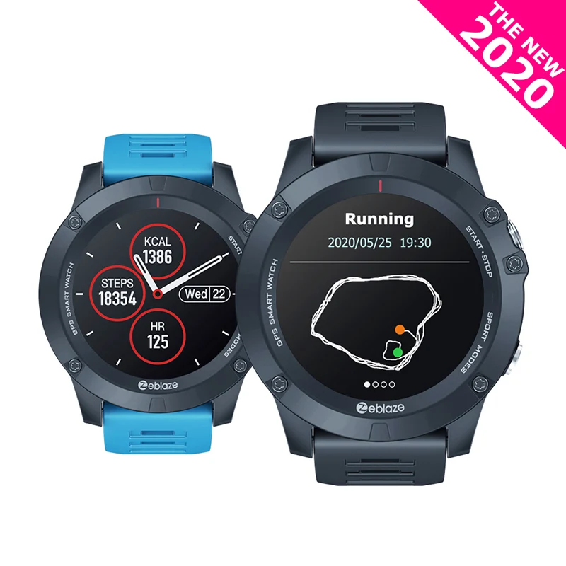 Zeblaze VIBE 3GPS умные часы мультиспортивные GPS ГЛОНАСС позиционирование монитор для