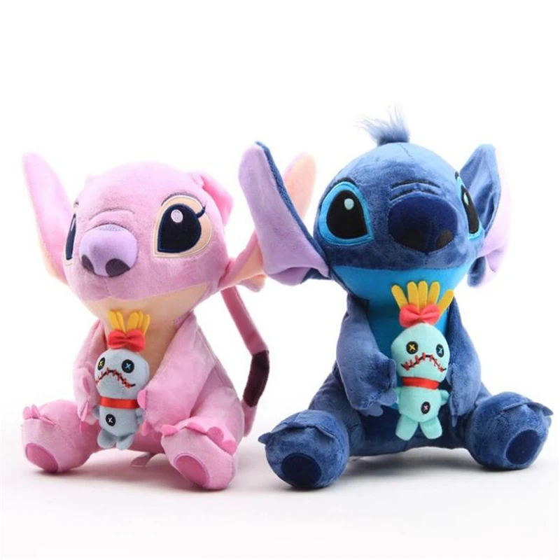 Kawaii 4 стиля Стич плюшевая кукла Игрушка Аниме Лило и Стич Мягкая Плюшевая Кукла милый Стич плюшевые игрушки для детей Рождественский подарок