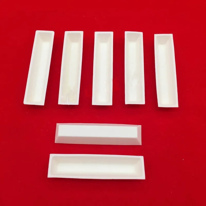 Керамический тигель Al2O3 100x23x15 мм трапециевидный глиноземный Спеченный - купить по