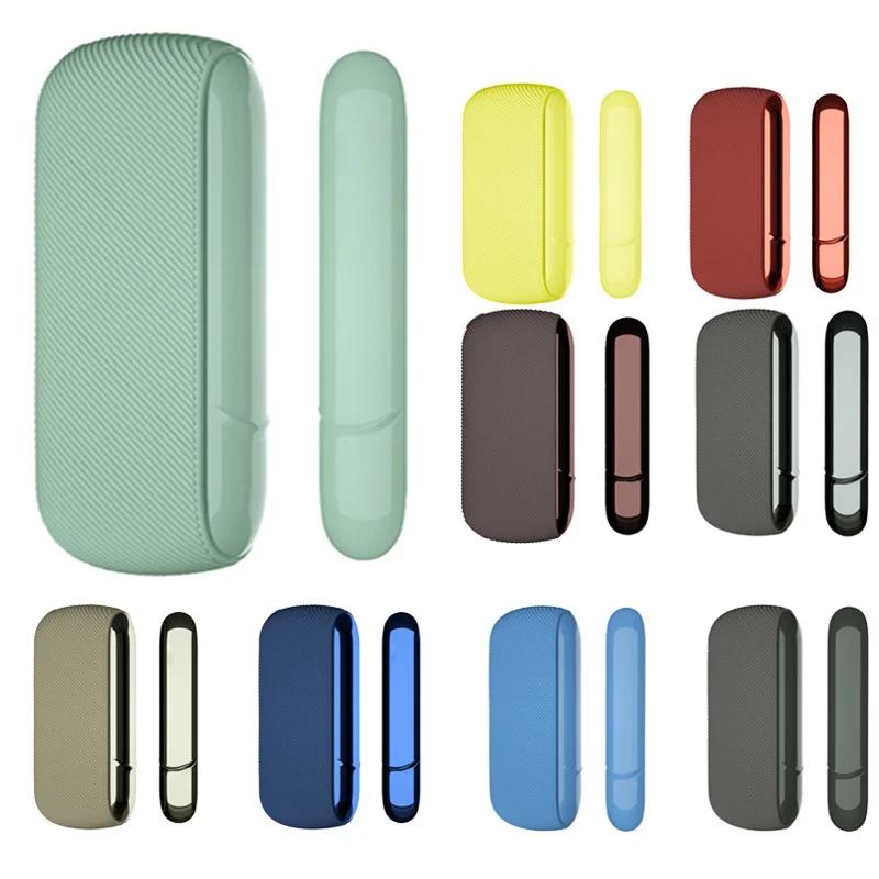 

14 Colors Fine Twill Silicone Side Cover Full Protective Pouch 3.0 3 DUO Outer Case for IQOS Accessories 2021 New