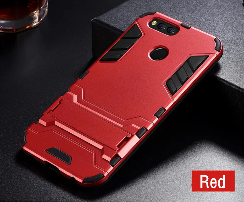 Red Чехол для huawei Honor 8A 8C 8S 9X Pro Play 3 mate 30 P30 Pro lite Y5 Y6 Y7 противоударный Гибридный бронированный чехол для телефона s - Цвет: Red
