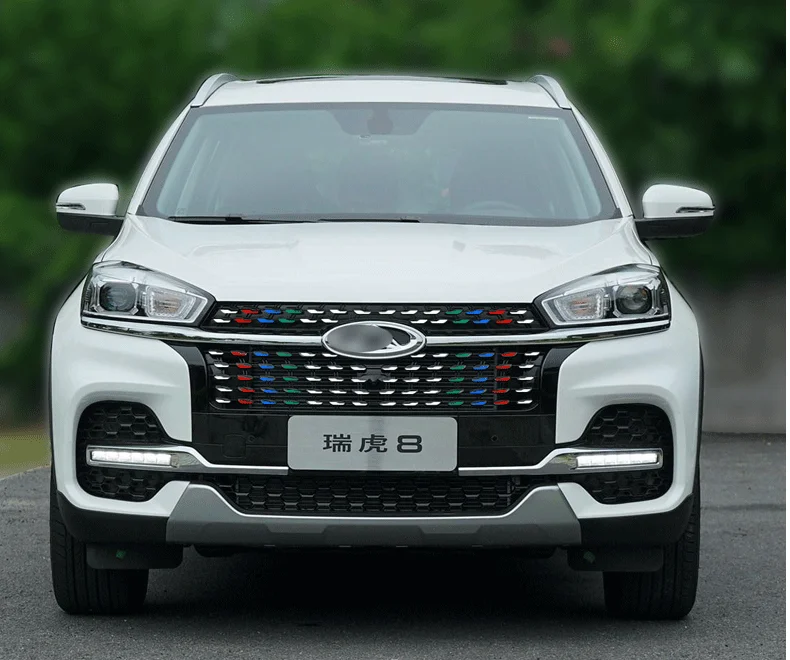 Гриль декоративная наклейка для автомобиля Трехцветная Звездная отражающая вставка для CHERY ARRIZO EX ARRIZO GX Tiggo 5X Tiggo7 8