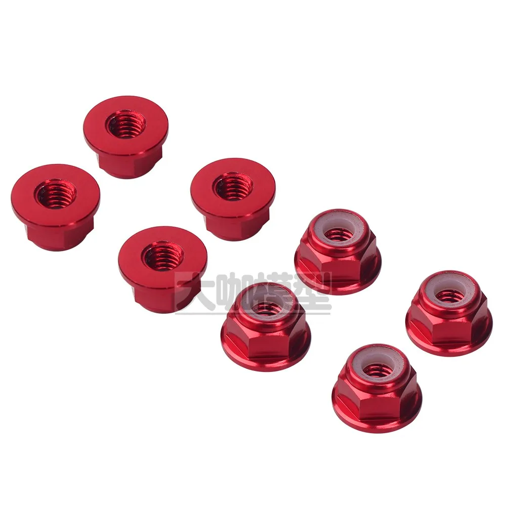 Детали для радиоуправляемых моделей Противоударная гайка из алюминиевого