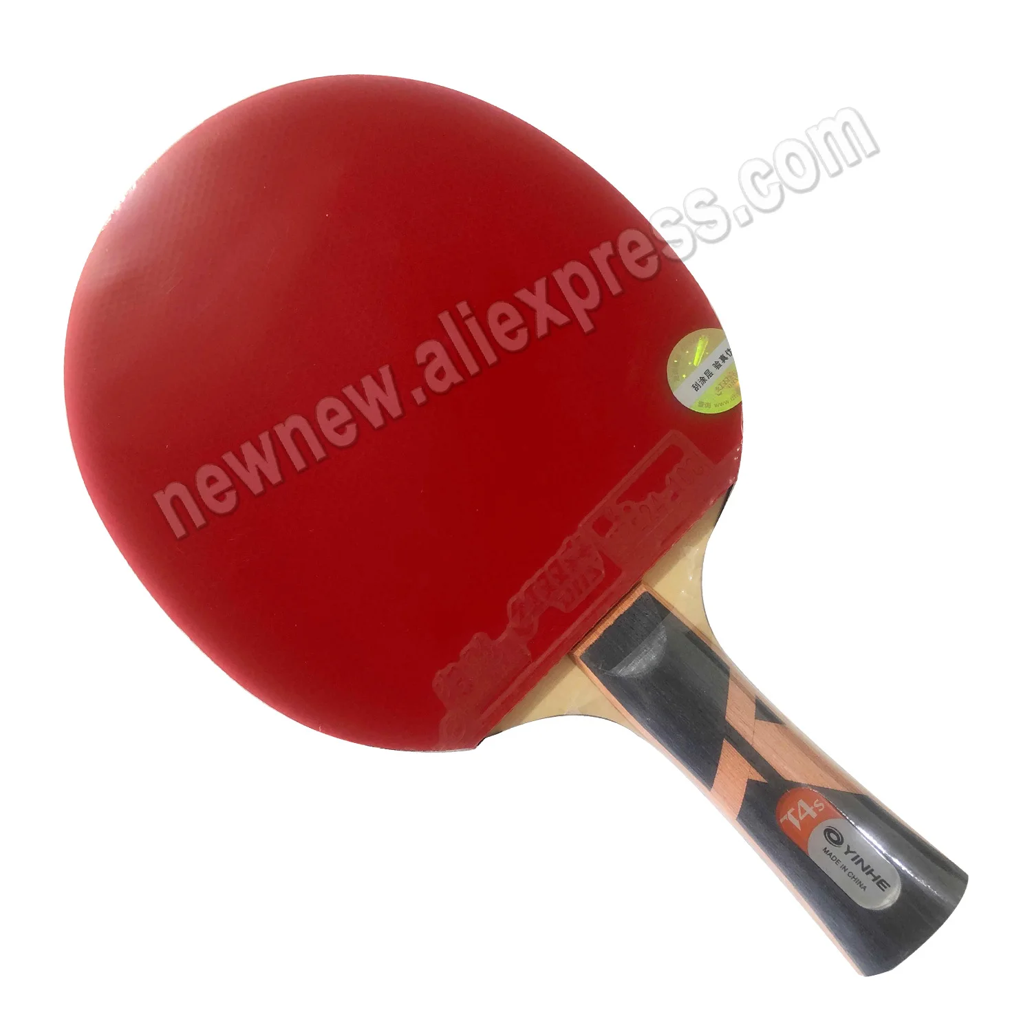 Galaxy YINHE T4s с 2x DHS NEO Hurricane 3 Резиночки для ракетки Shakehand длинной ручкой FL|rubber for racket|galaxy