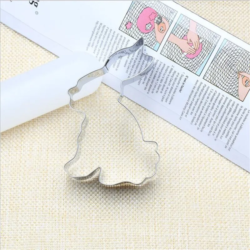 Форма для печенья в форме кролика нож инструменты кухни из нержавеющей стали|biscuit