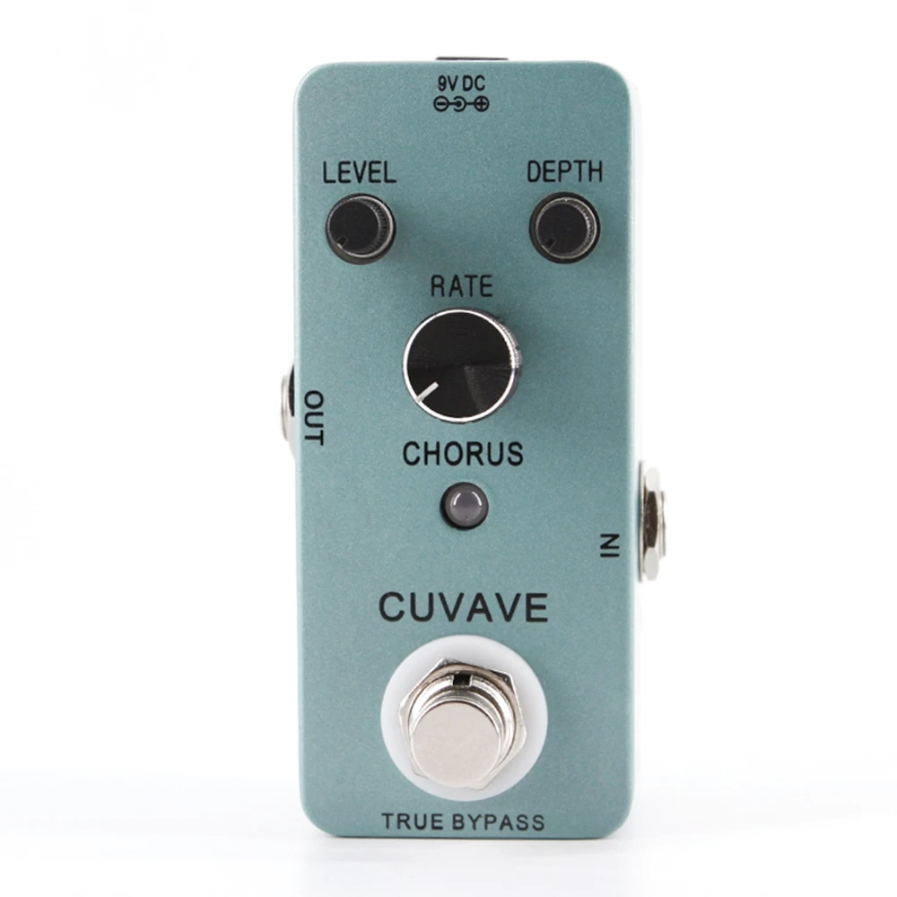 Cuvave мини хора эффект звуковой процессор педаль эффектов для электрогитары