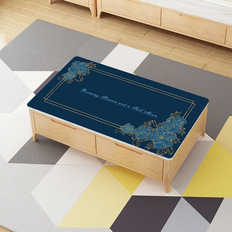 Водонепроницаемая скатерть из ПВХ для стола коврик кухонная с масляным узором