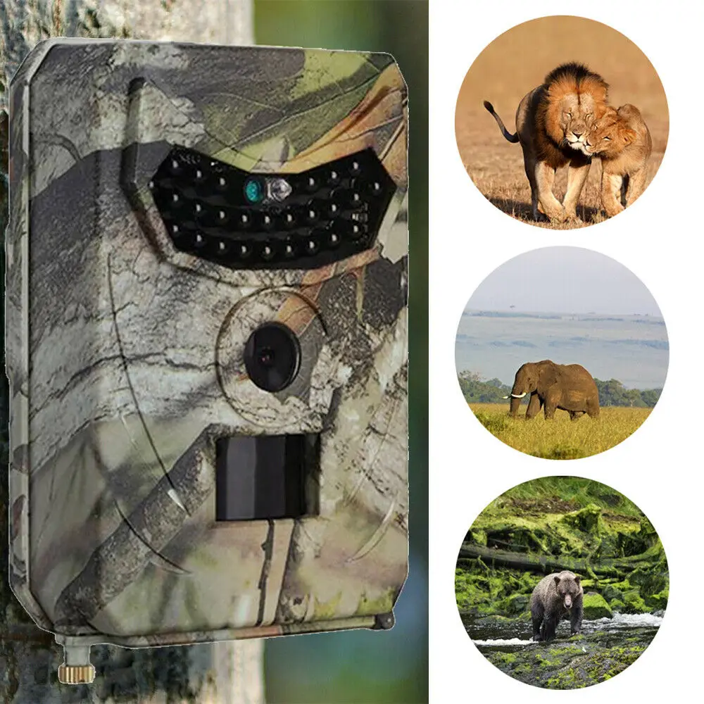 

Hunting Camera HD 1080P Wild Surveillance Version Wildlife Scouting Cameras Infrared Thermal Sensor Cam Photo Traps