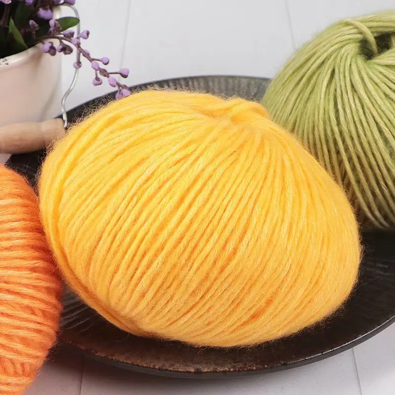 2 шт. X 50 г пряжа из альпаки шерстяная для вязания толстая Детская нить | Дом и сад