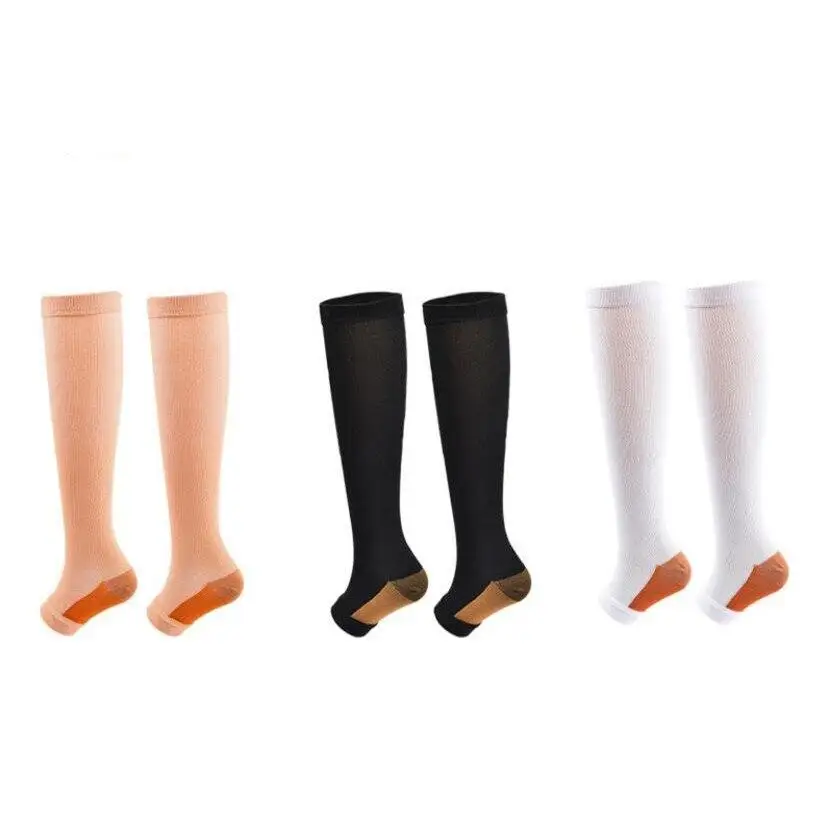 

Clearance Sale 1 Pair Unisex Men/Women Compression Socks Anti Fatigue Pain Relief Knee High Stockings Long Socks for Sports