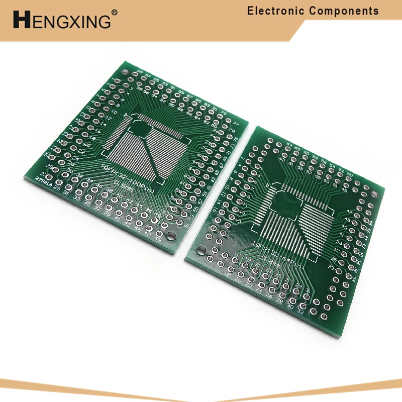 5 шт. FQFP TQFP Большие размеры 32-44 64 80 100 LQFP для DIP передаточная плата погружения