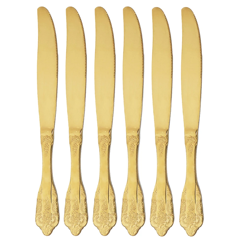 Набор столовых приборов из нержавеющей стали 304 6 шт.|Наборы приборов| |