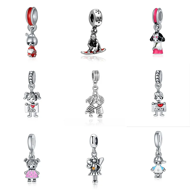 

DIY sieraden bracelet princess charms bijoux sieraden perfumes mujer originales necklace charms jewelry beads