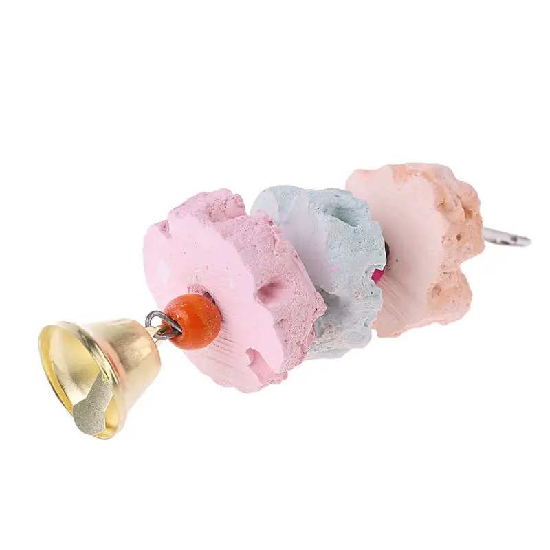 Попугай Зубы шлифовальные игрушки для птиц белок камень кальция жевательные