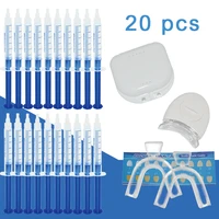 2010 pcs teeth bright whitening 44 per hoxide dental bleaching gel teeth whitener dental equipment with led lights hot sell