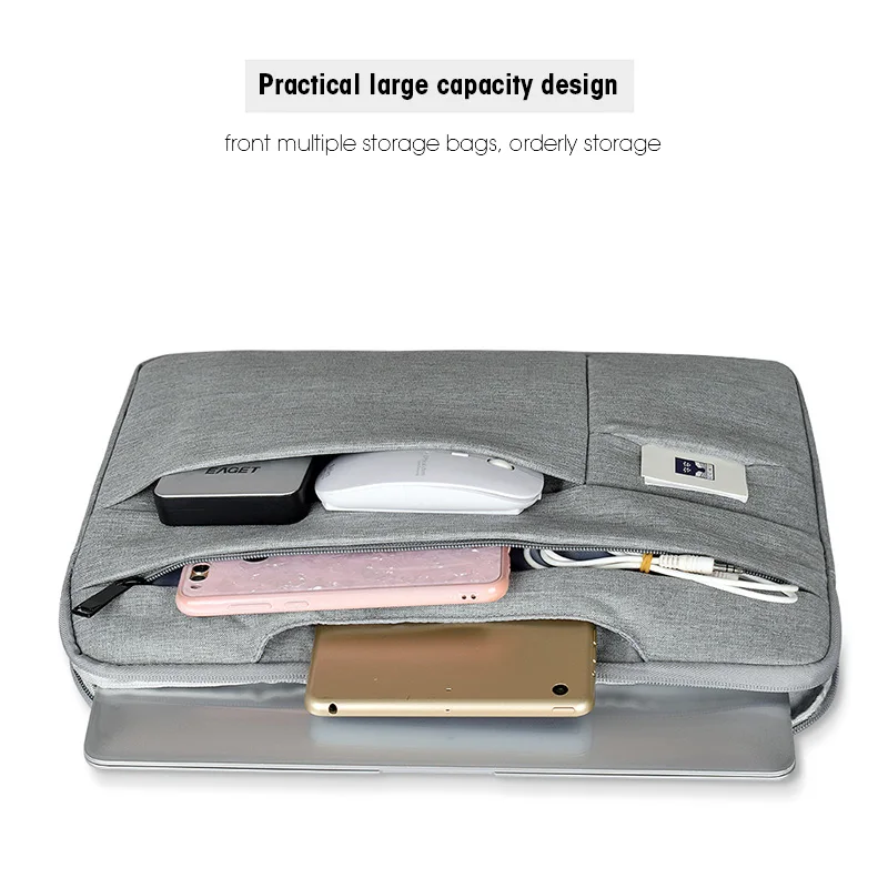 Сумка для ноутбука Dell Asus Lenovo HP 11 12 13 14 15 дюймов Macbook Air Pro водонепроницаемый чехол 6