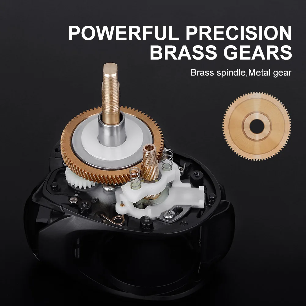 

Noeby K7 Baitcasting Reel Magnetic Brake System Reel 7kg Max Drag 11+1 Bearings For Coils 7.1:1 High Speed Carp Fishing Reel