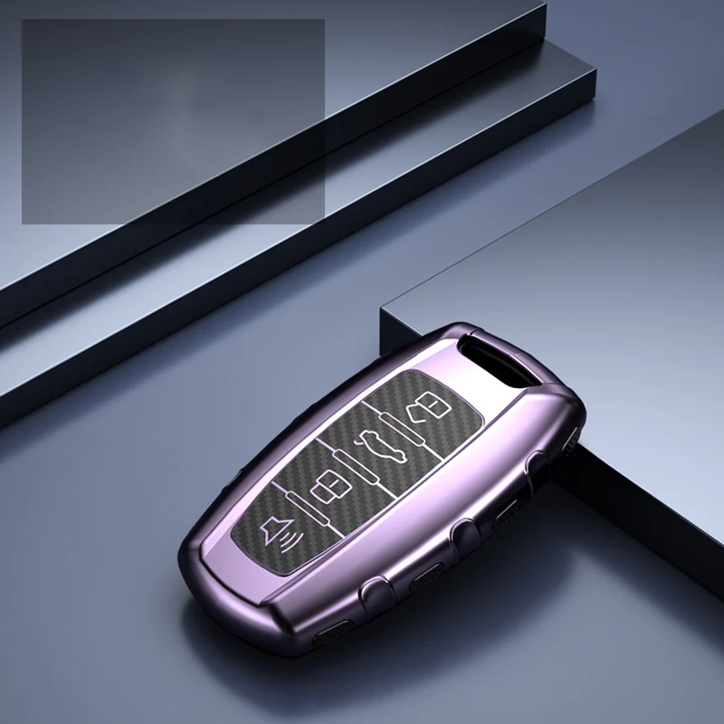 Высококачественный новый мягкий умный чехол из ТПУ для ключей автомобиля Great Wall