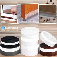weather stripping door seal strip 5m self adhesive soundproofing window seal draught dust door windshield sealing strip silicone