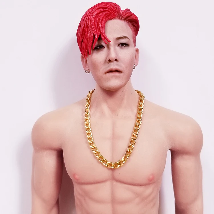 Мужские золотистые и Серебристые модели подвесок в масштабе 1/6 для 12-дюймовых