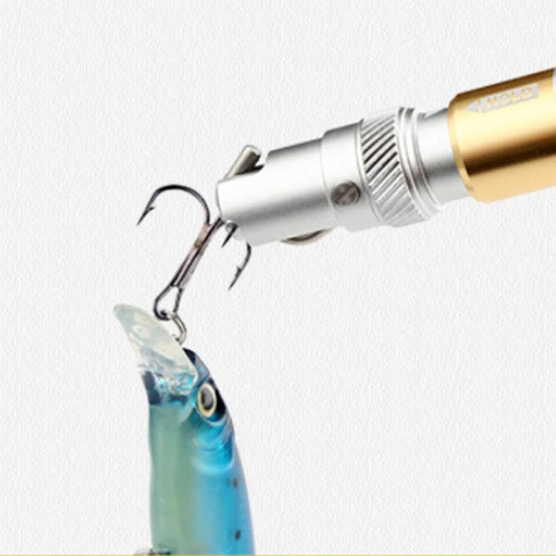 

Easy Fish Hook Remover Aluminum Squeeze-Out Fish Hook Separator Tool Portable Fishing Gear Hooks Extractor