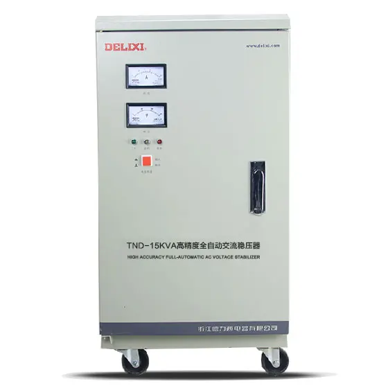 

Single phase voltage stabilizer TND-15KVA 15KW household refrigerator PC stabilizer 15000W pure copper core high acurracy