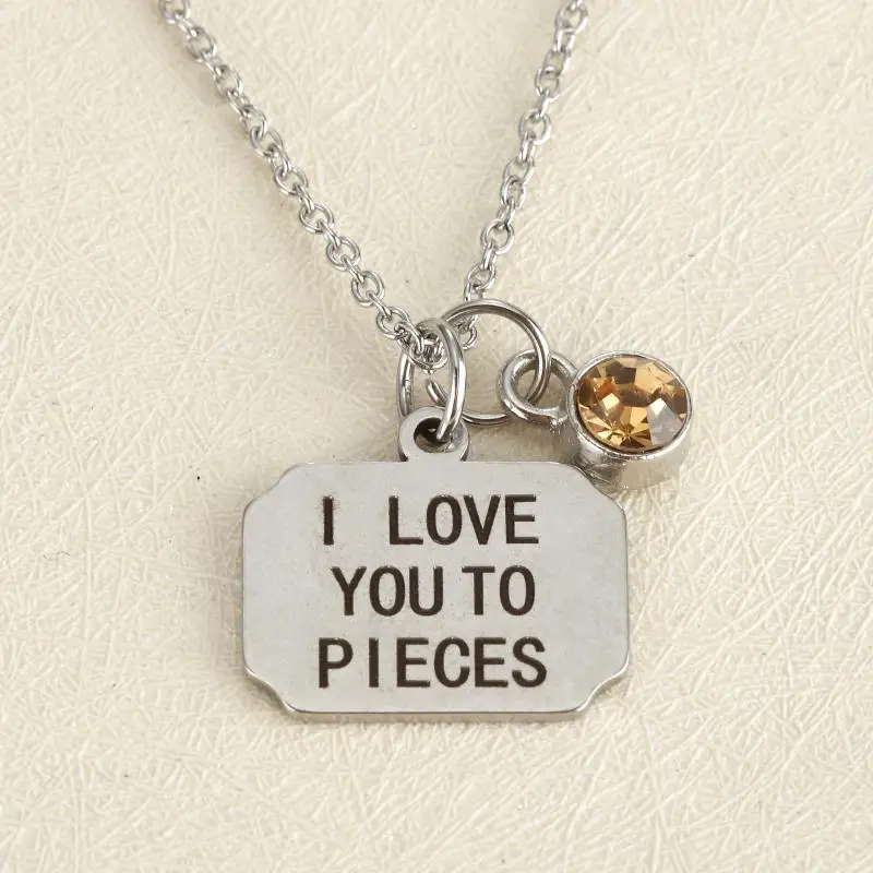 316L из нержавеющей стали лучший ведьмы на Хэллоуин Рождественское ожерелье