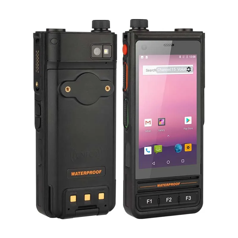 UNIWA Runbo E81 UHF VHF Walkie Talkie смартфон с IP67 Водонепроницаемый 4G мобильный телефон Android 8 1