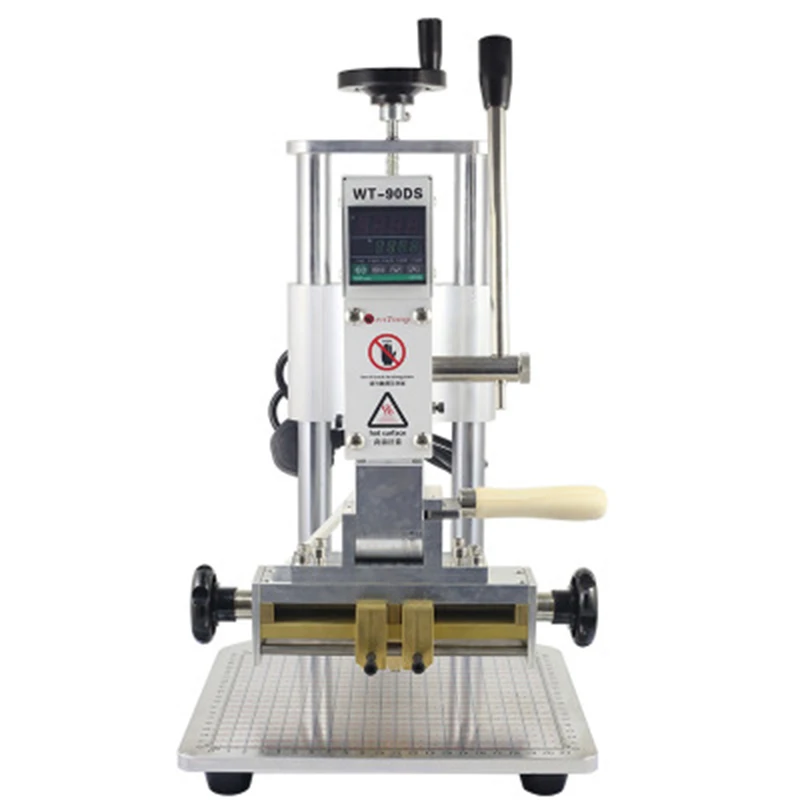 Маленькая Бронзирующая машина многофункциональная быстрая замена форма кожаный