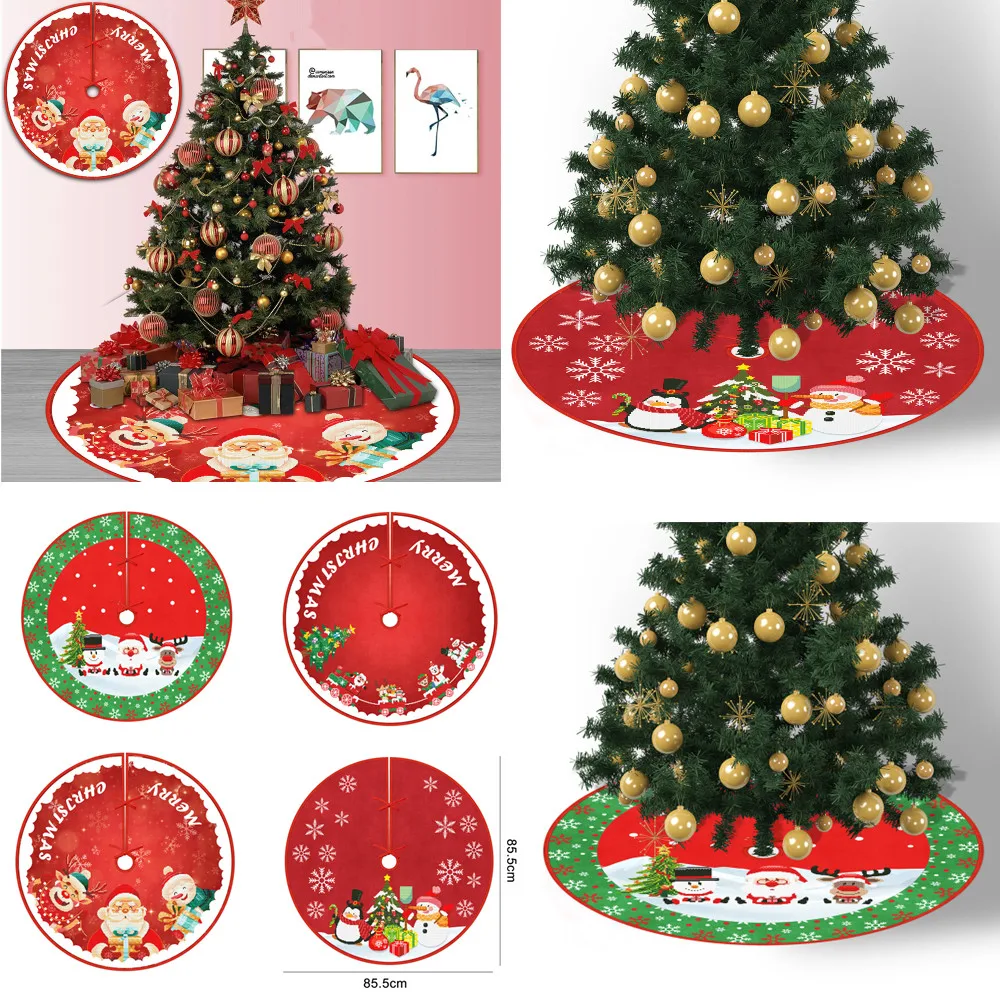 2022 Christmas Tree Skirt Carp	