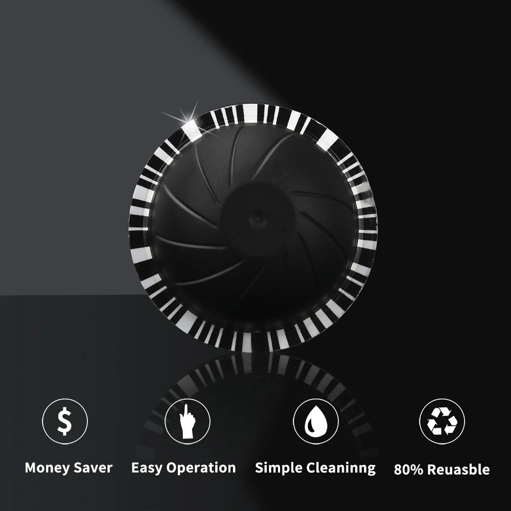 Многоразовые кофейные капсулы Nespresso Vertuo с одноразовыми фольгами уплотнения Stcker большая чашка 230 мл для Vertuoline