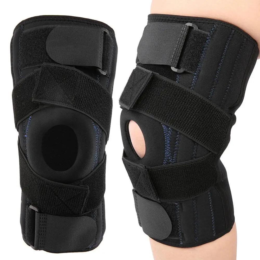 

Breathable Knee Pad Adjustable Elastic Leg Support Brace Wrap Protector Sport Patella Guard Mountaineering Protectio Men Kneepad