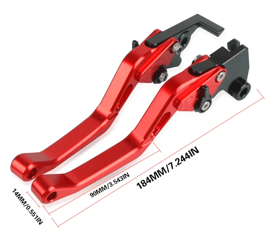 Рычаги тормоза и сцепления для мотоциклов KAWASAKI ZRX1200 ZRX 1200 1999-2007 2008 2006 2005 2004 2003 2002 2001