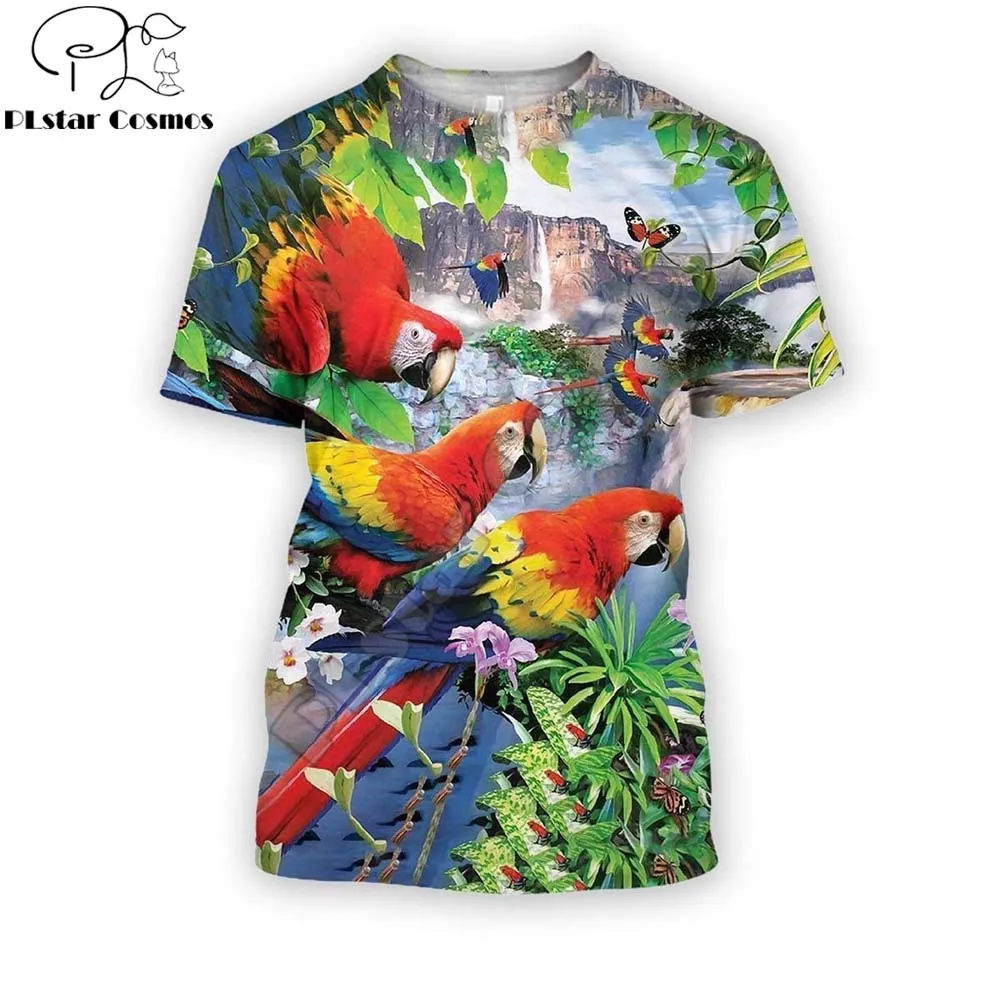 Футболка мужская летняя с 3D-принтом круглым вырезом и коротким рукавом | Мужская