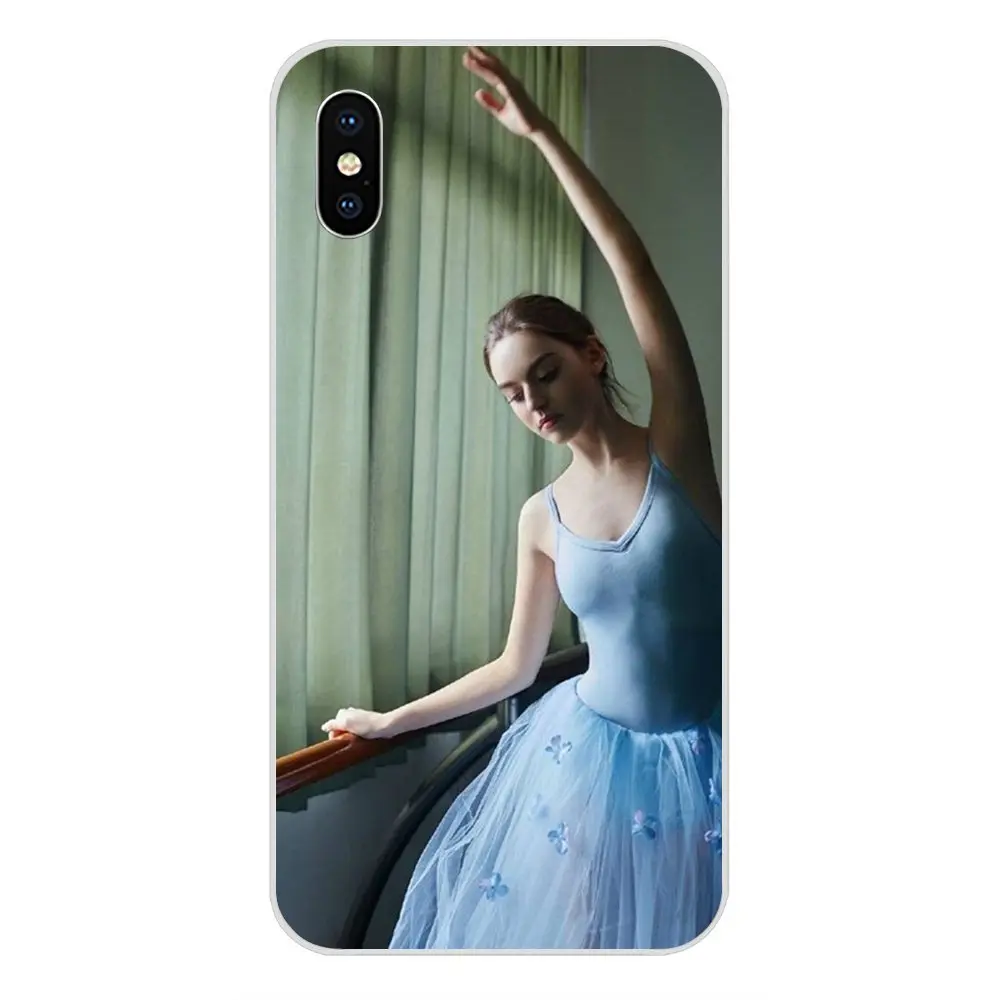 Силиконовый чехол для телефона Xiaomi Redmi Note 2 3 3S 4 4A 4X 5 5A 6 6A Pro Plus балетный стиль