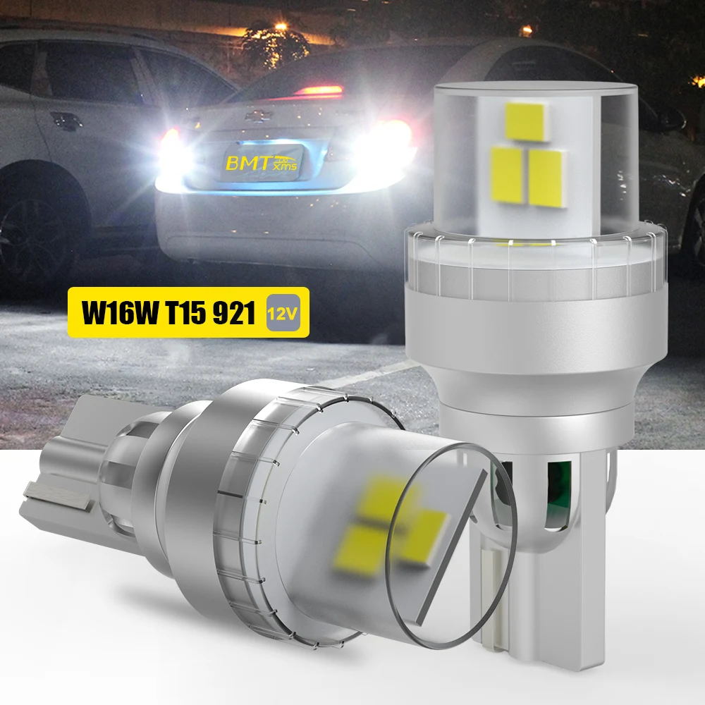 

2 шт. светодиодный сменные светодиодные лампы T15 W16W 921 912 T16 920