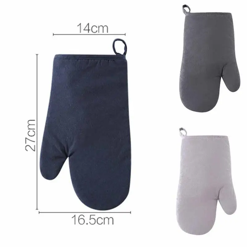 

Kitchen Thickened Heat-Insulating Gloves Microwave Oven Special Household Anti-Scalding Gloves High-Temperature Baking Tools
