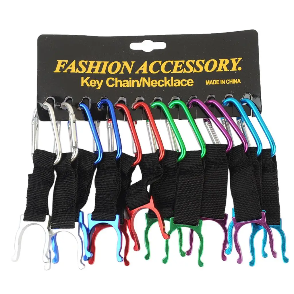 

Alloy Water Bottles Hanger Clip Strap Buckle for Bike Camping Hiking Travel