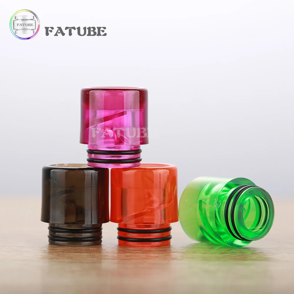 6 шт. широкий спиральный мундштук FATUBE 810 510 анти вертушка держатель