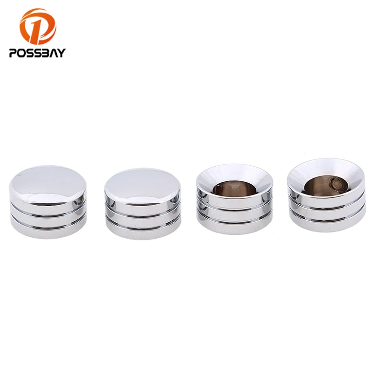 4 шт./компл. крышки болтов с головкой мотоцикла POSSBAY боковой чехол свечой