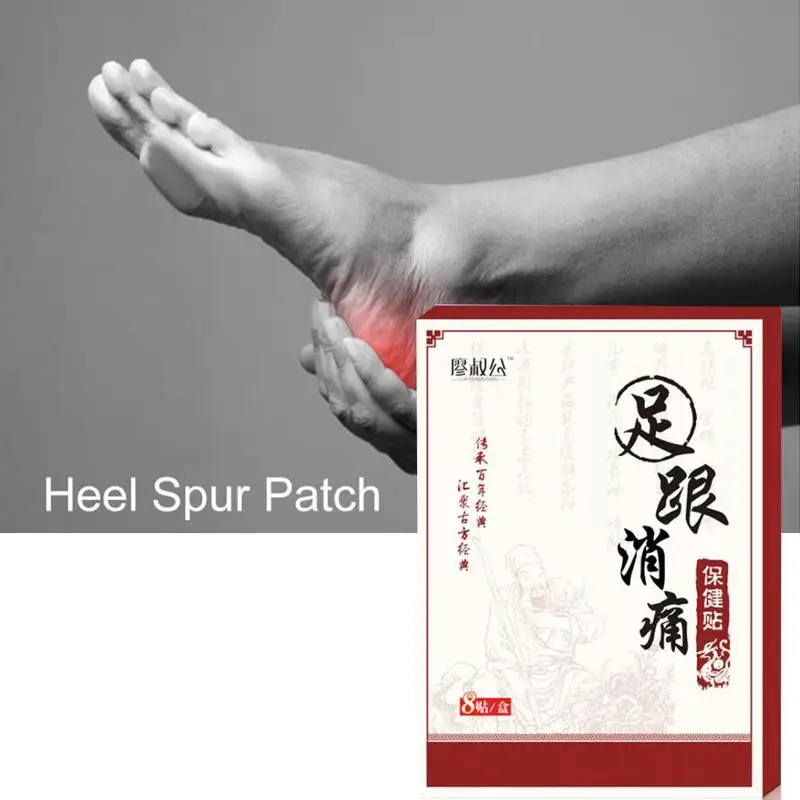 8 шт./пакет боль в пятке штукатурка травяной костной Шпоры тендинит ахиллова