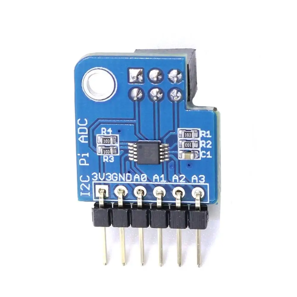 1/2/5/10 шт. ADS1115 I2C Pi ADC считывание аналогового сигнала 16 битный прецизионный