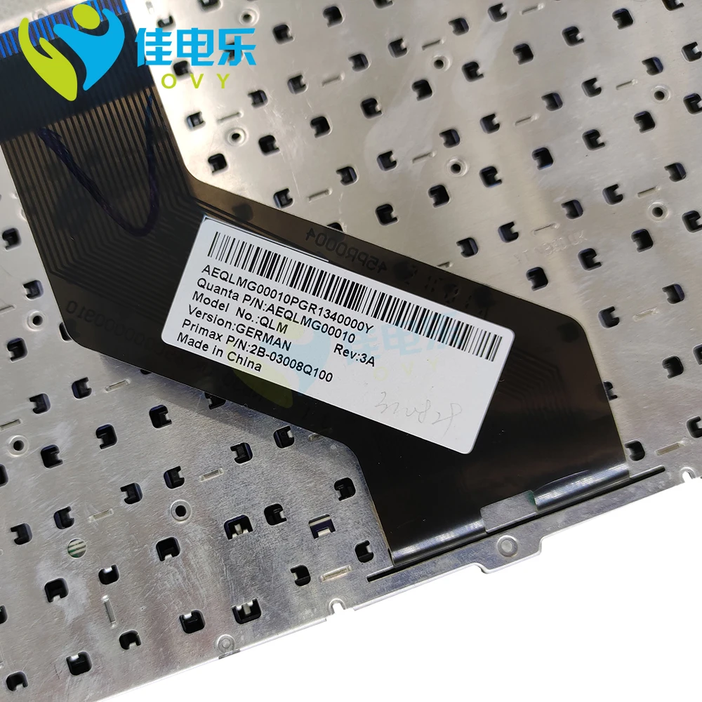 OVY GR Замена клавиатур для LG QLM P510 P530 черная AEQLMG00010 2B 03008Q100 GE Немецкая оригинальная клавиатура для ноутбука PC новая.