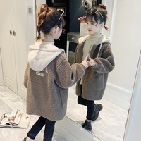 cute long jacket winter spring autumn coat outerwear top children clothes school kids costume teenage girl clothing high quality
