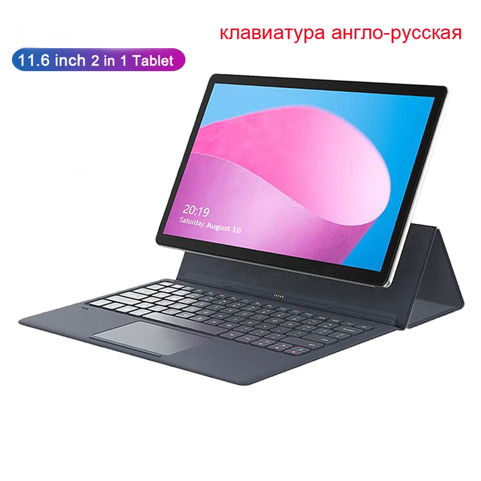 NEW Laptop Tablet 11.6 Inch MTK6797 (X27) Deca-core Android 128GB ROM Camera 13.0mp 4G LTE 2 in 1 notebook With Keyboard | Компьютеры и