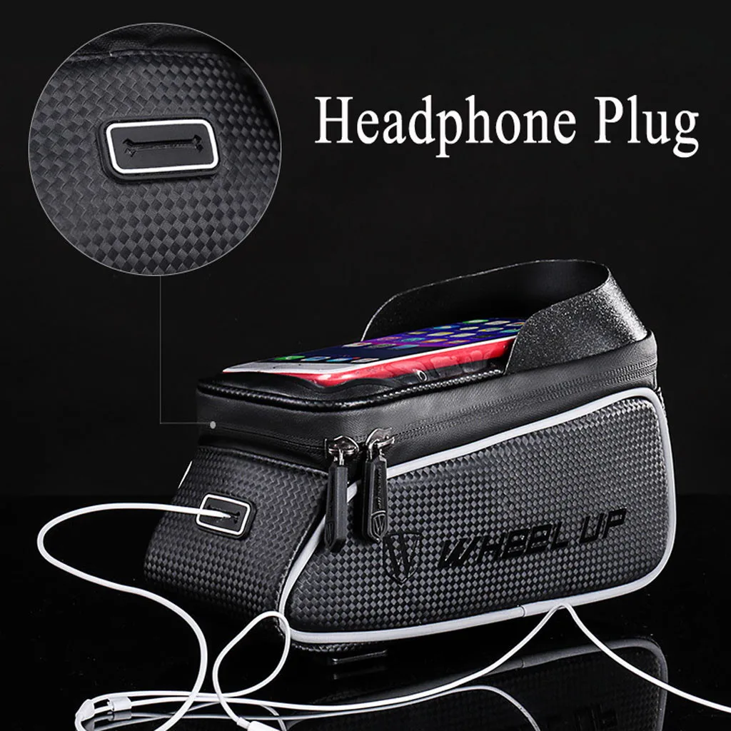 Сумка на переднюю раму велосипеда водонепроницаемая из ЭВА термополиуретана |