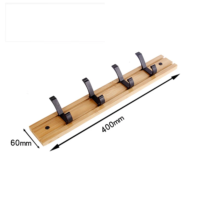 

Wood Hanger Coat Hooks Key Hooks Holder Clothes Storage Organizer Metal Hidden Wall Hook for Hanging Clothes Home accessories