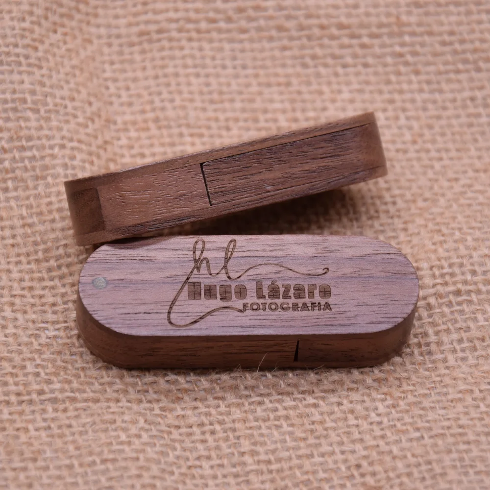 Портативный деревянный USB-флеш-накопитель в виде ореха Usb 2 0 карта памяти с