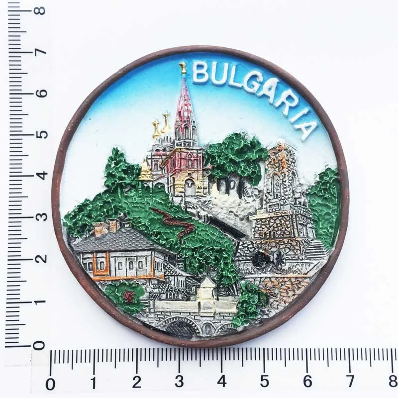 Высокое качество Болгария 3D магниты на холодильник туристические сувениры