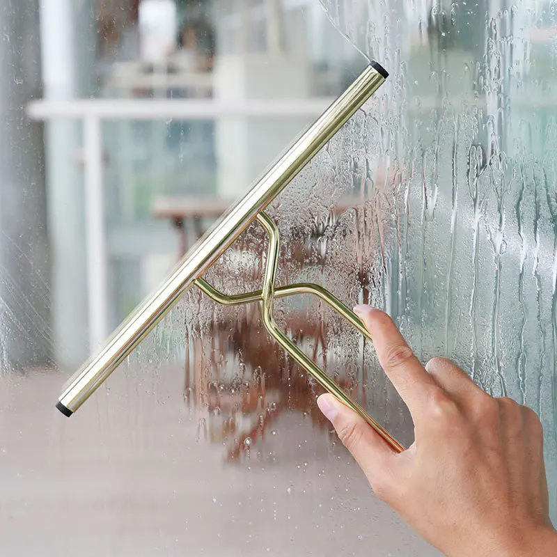 

Car Squeegee Window Glass Wiper Scraper Cleaner with Silicone Blade & Holder Hook for Car Glass Bathroom Kitchen Car Wrap Tools